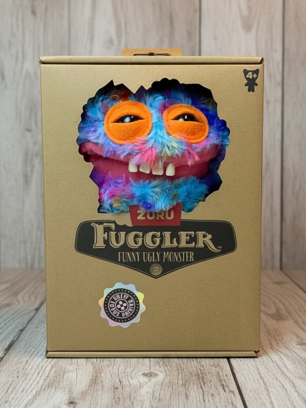 ZURU Fuggler Funny Ugly Monster Chaos Crew Edition "Grin Grin" NIB Plush